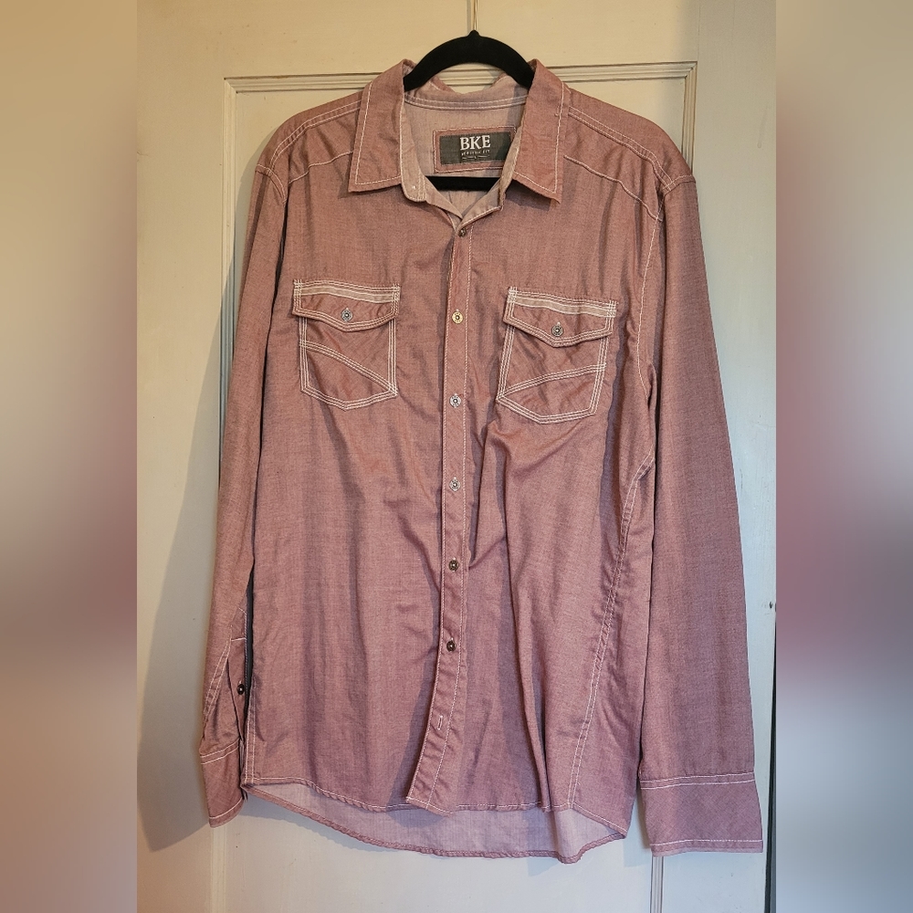 Mens BKE Button Up Shirt